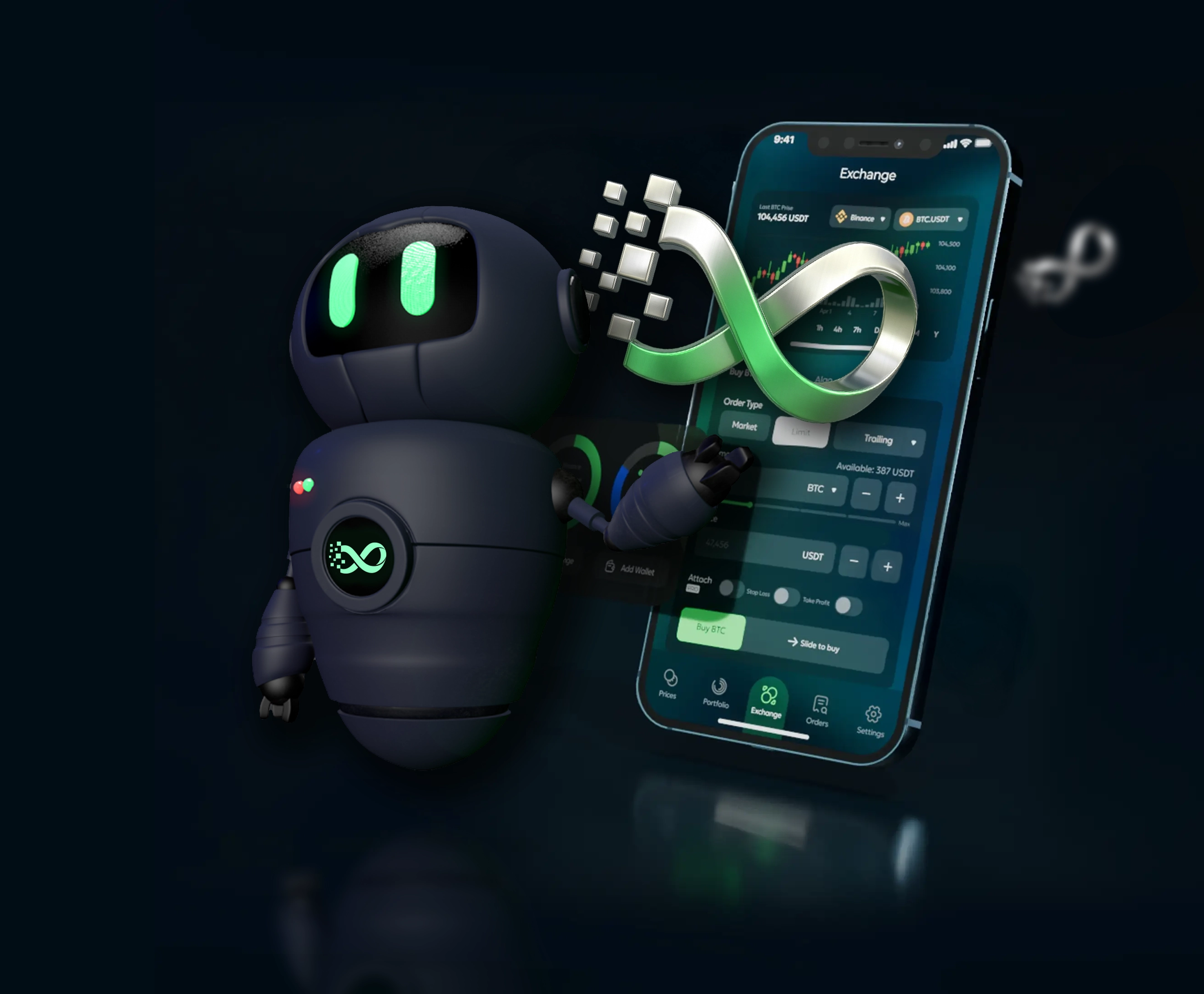 top CEXs & DEXs. <br><span>best trading tools.</span><br>one crypto bot